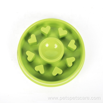 Slow Eating Dog Bowl Pet Slow Feeding Bowl